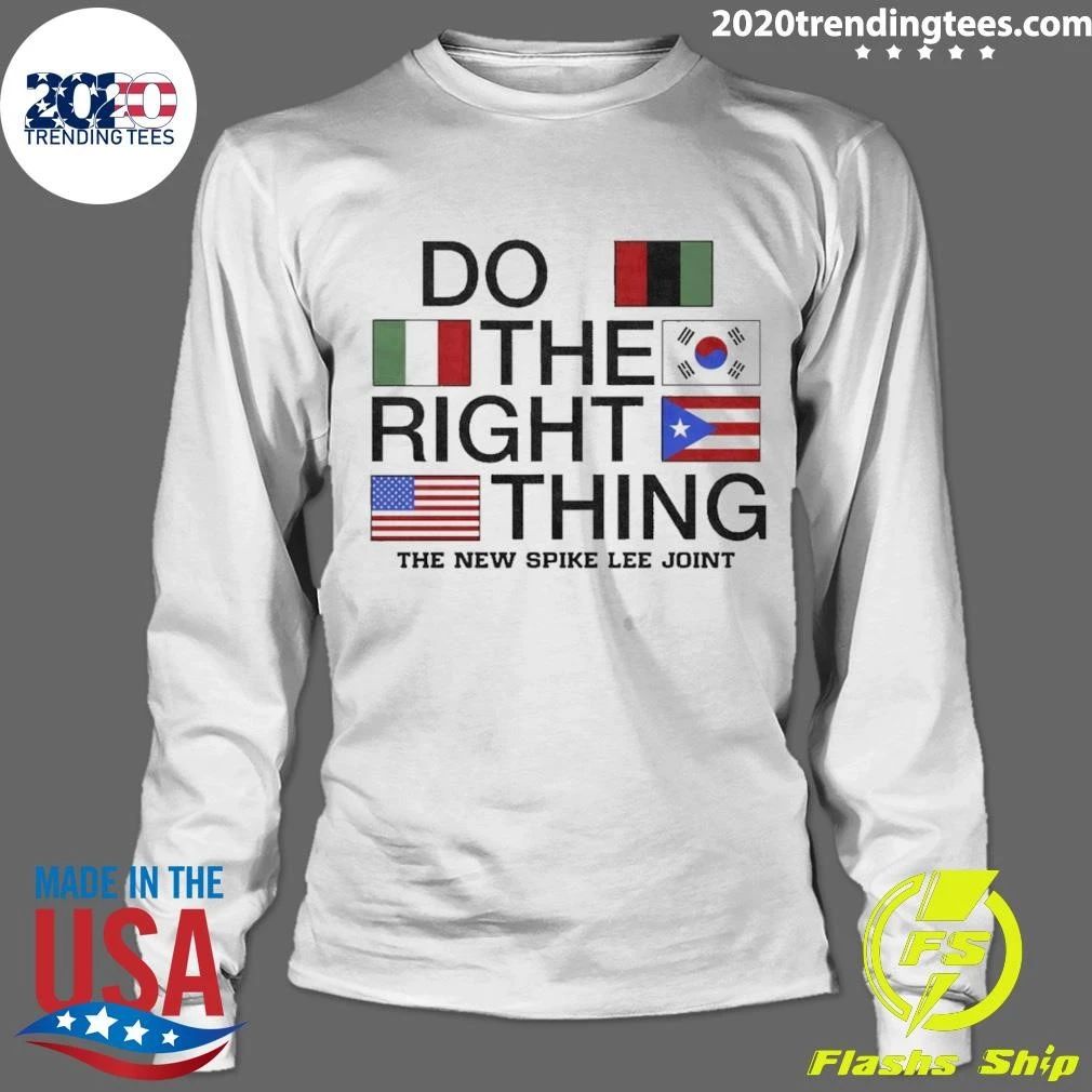 Spike Lee Do The Right Thing The New Spike Lee Joint Flags Shirt