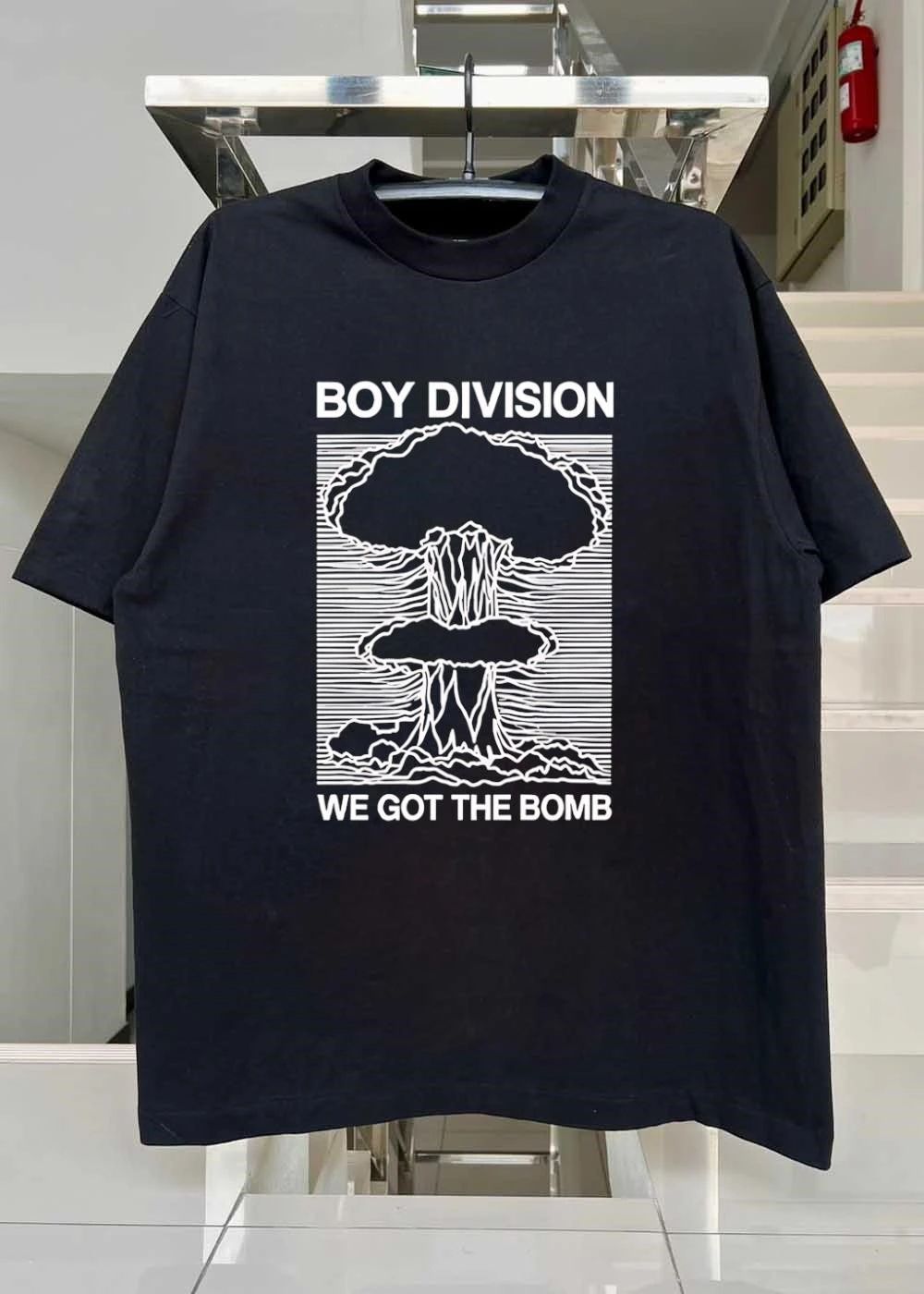 Nuclear Explosion Boy Division We Got the Bomb T-Shirt