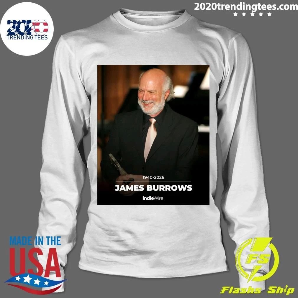 Rip James Burrows 1940-2026 Shirt