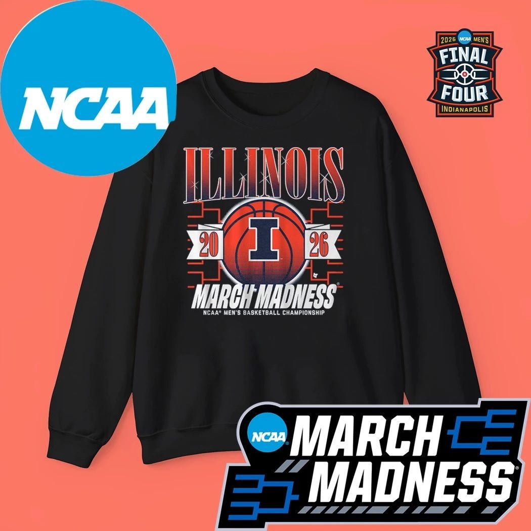 Illinois Fighting Illini MBB 2026 NCAA Women’s Basketball Championship March Madness Logo Shirt