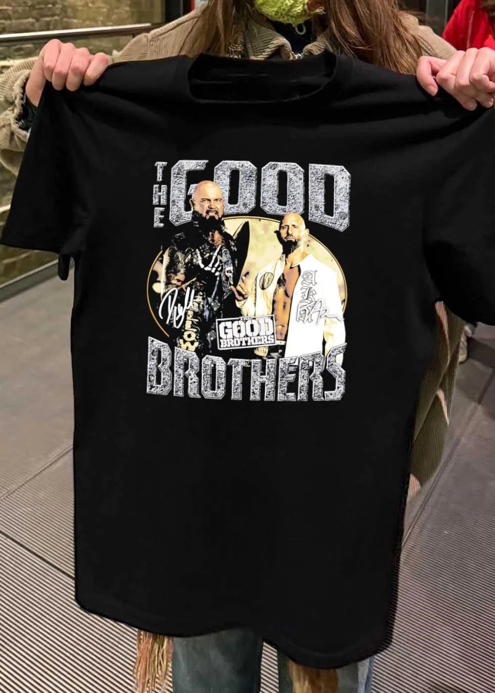 Doc Gallows and Karl Anderson Signed The Good Brothers T-Shirt