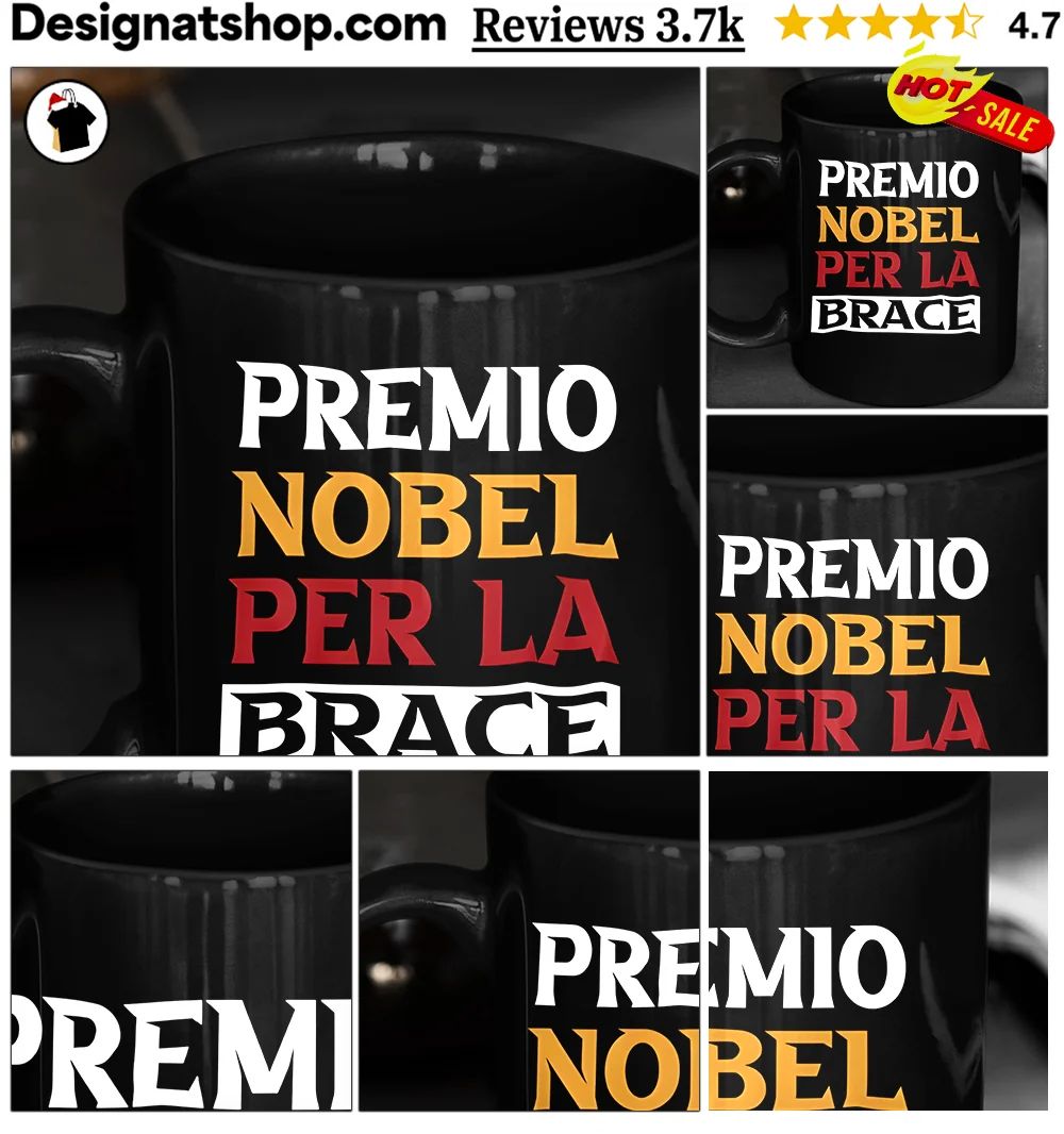 Nobel Prize Premio Nobel Per La Brace shirt