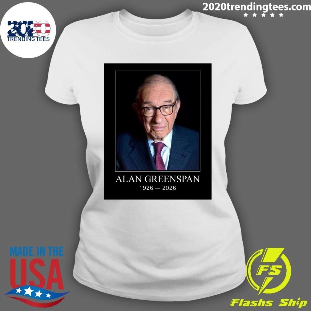 RIP Alan Greenspan 1926-2026 Shirt
