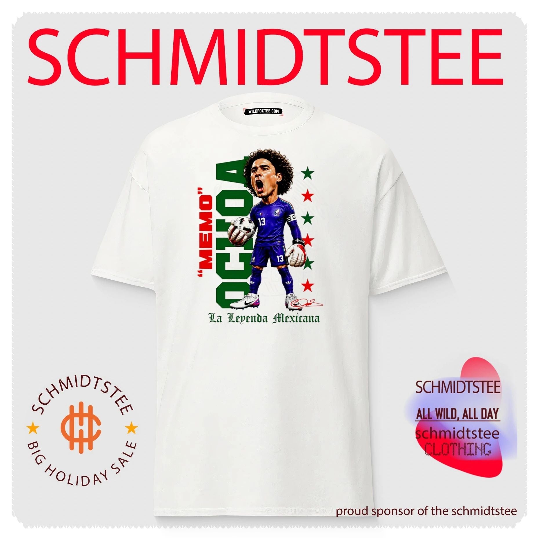 Memo Ochoa Mexico National Team La Leyenda Mexicana shirt
