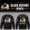 Colorado Avalanche Black History Month Sweatshirt