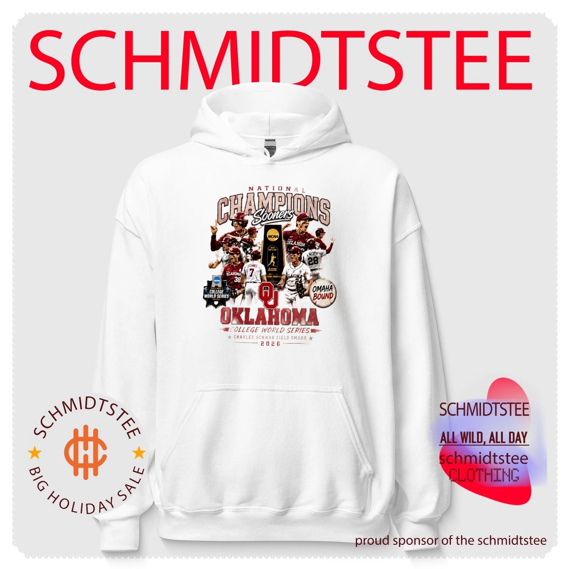 Oklahoma Sooners College World Series National Champions 2026 shirt