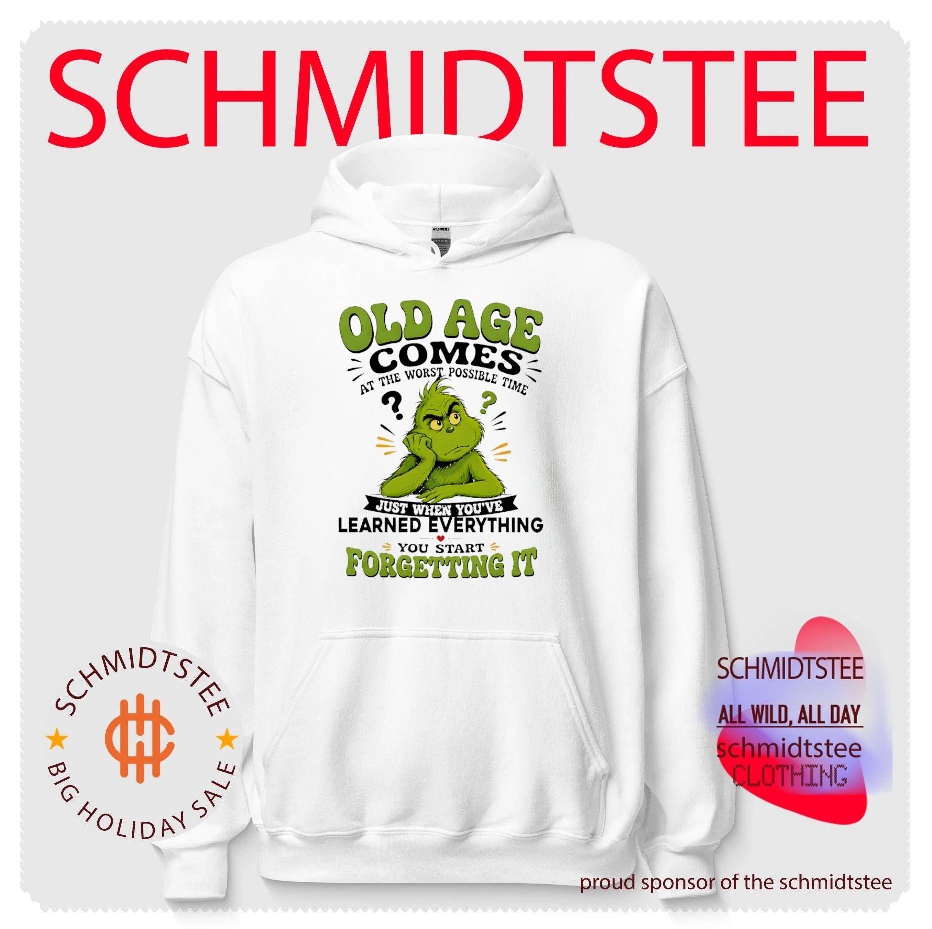 The Grinch Old Age Comes at the Worst Possible Time shirt