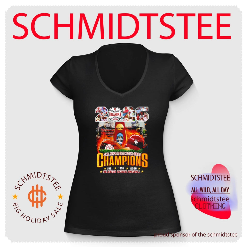 Oklahoma Sooners 3x National Champions 2026 shirt