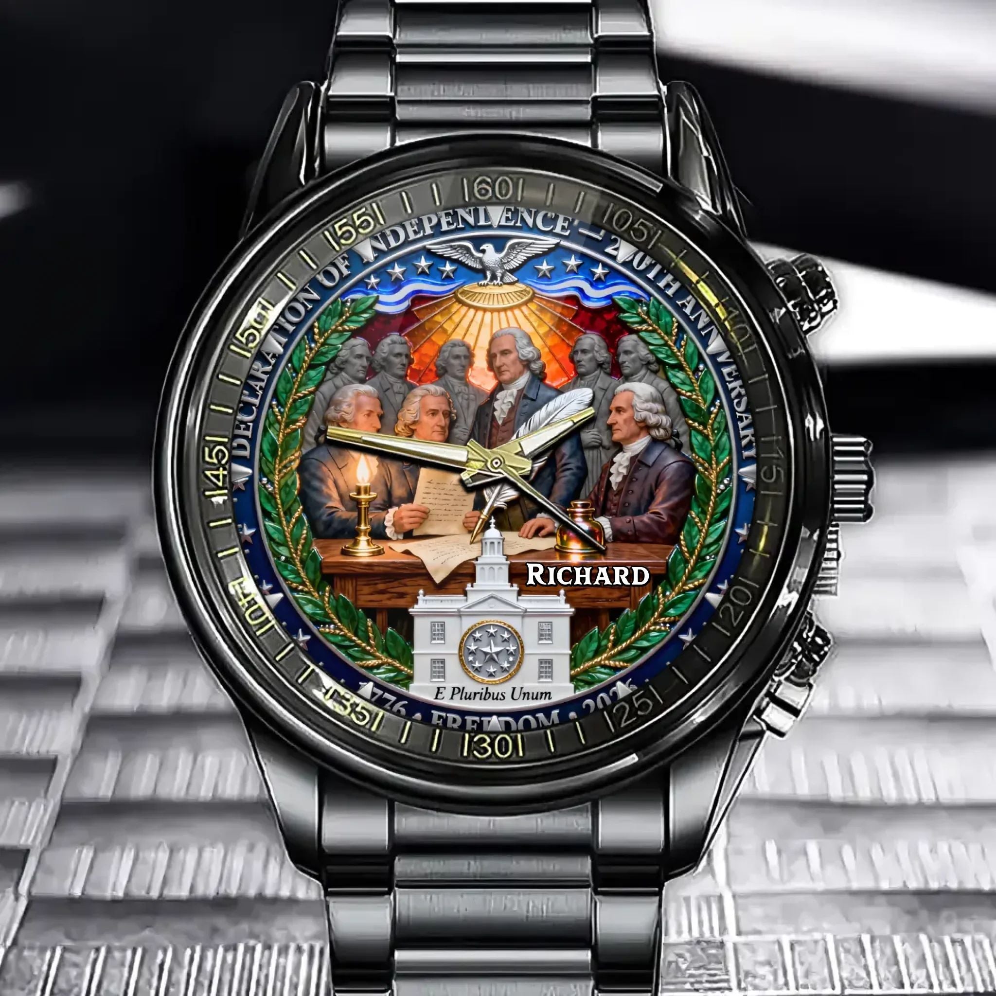Declaration of Independence 250th Anniversary 1776-2026 Watch