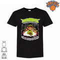 Siberia Streetwear Graphic Cartoon Fortune Teller Wizard Crystal Ball Burning City Shirt