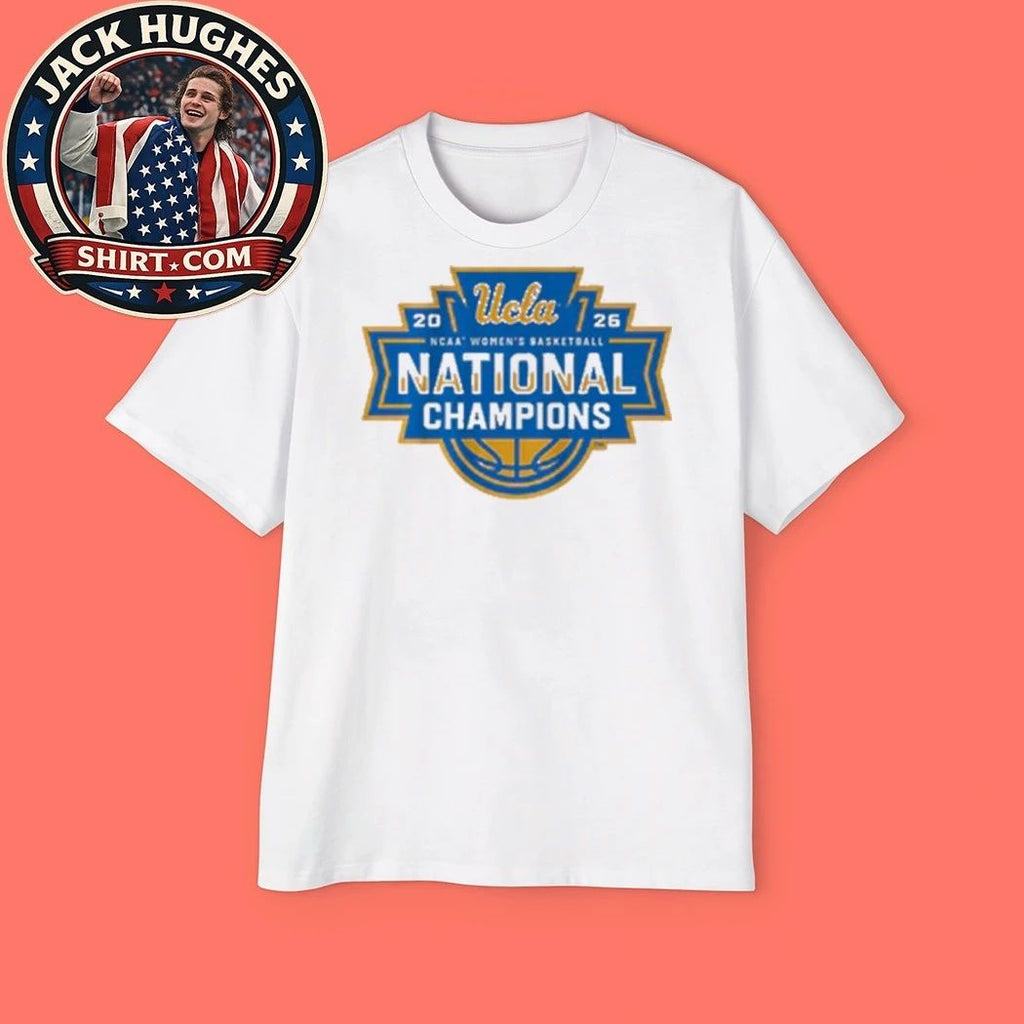 UCLA Bruins WBB 2026 National Champions Logo T-Shirt