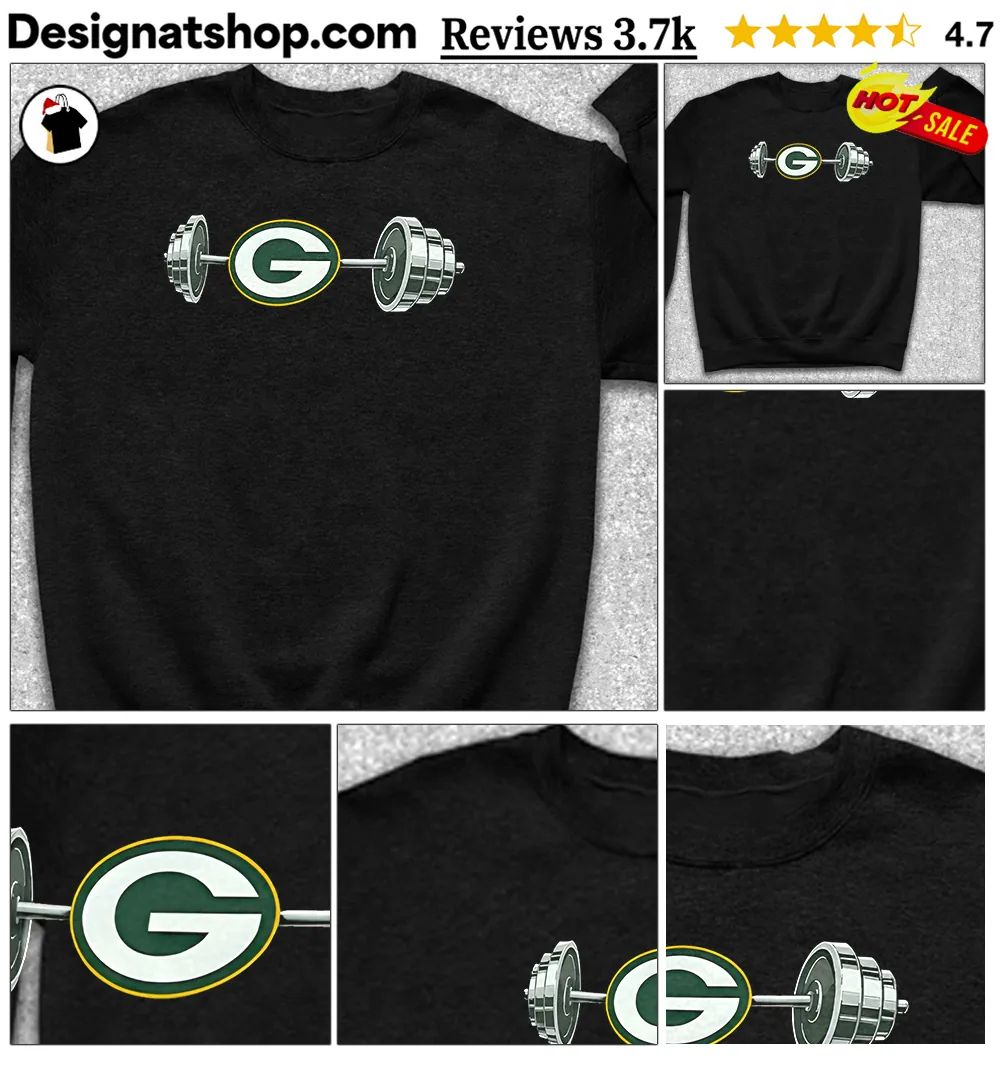 Packers Barbell Green Bay Football Weightlifting Spirit Of True Champions Shirt