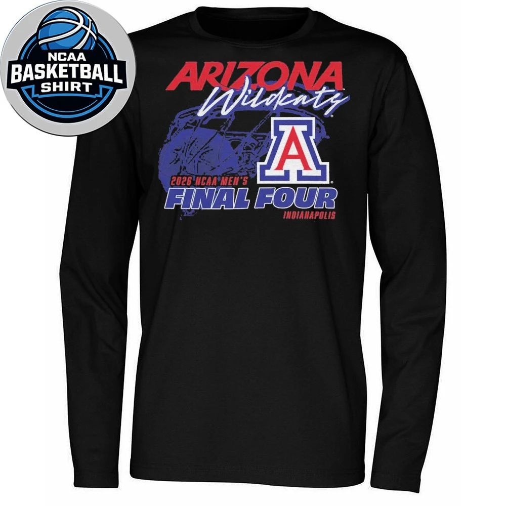 Arizona Wildcats 2026 NCAA Men’s Final Four Logo Shirt