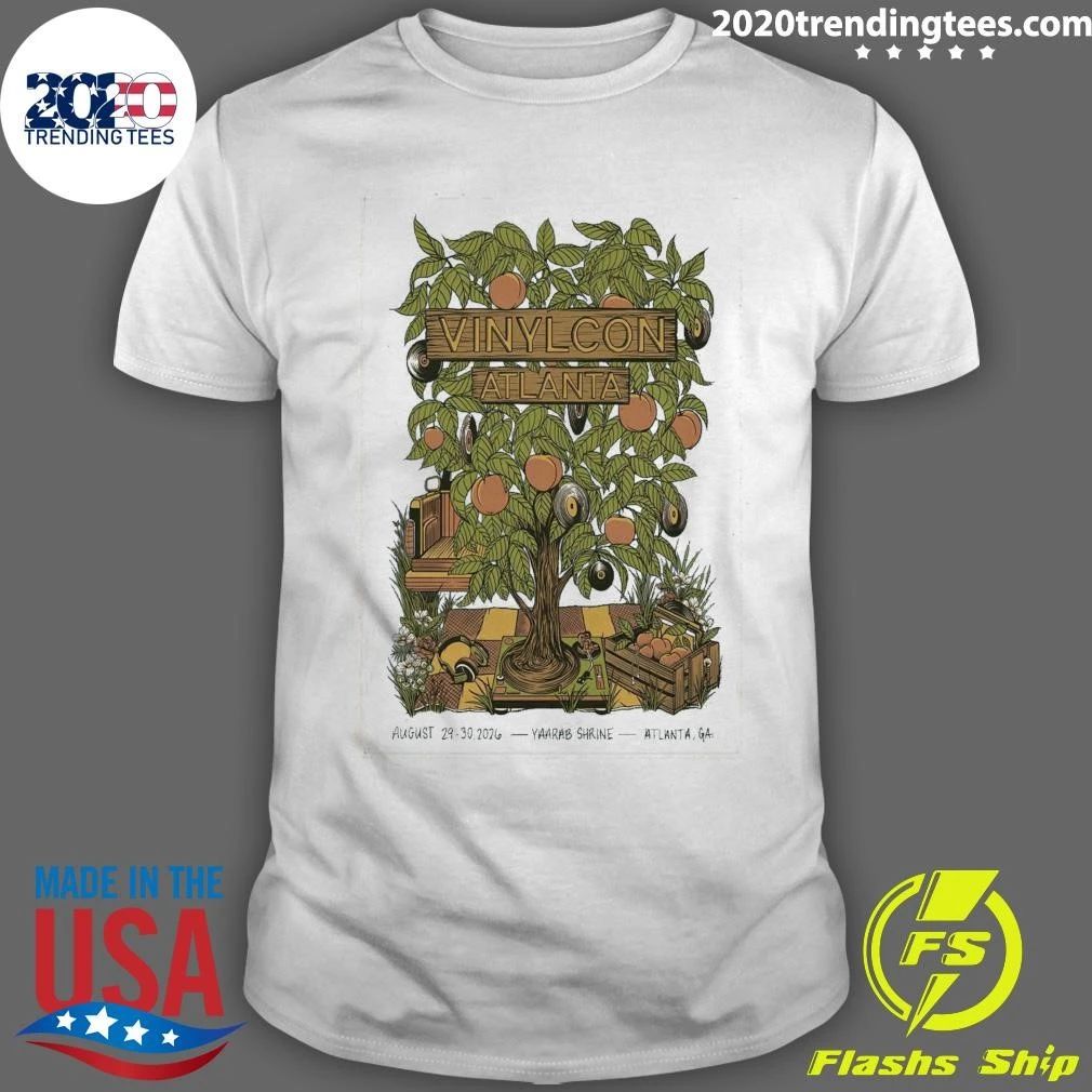 VinylCon Atlanta August 29-30 2026 Shirt