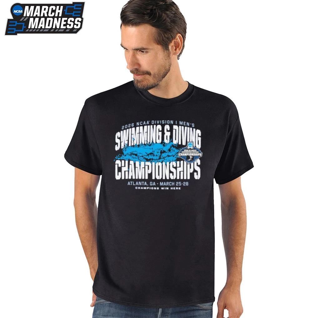 2026 NCAA Division I Men’s Swimming & Diving Championships Atlanta, GA March 25-28 T-Shirt