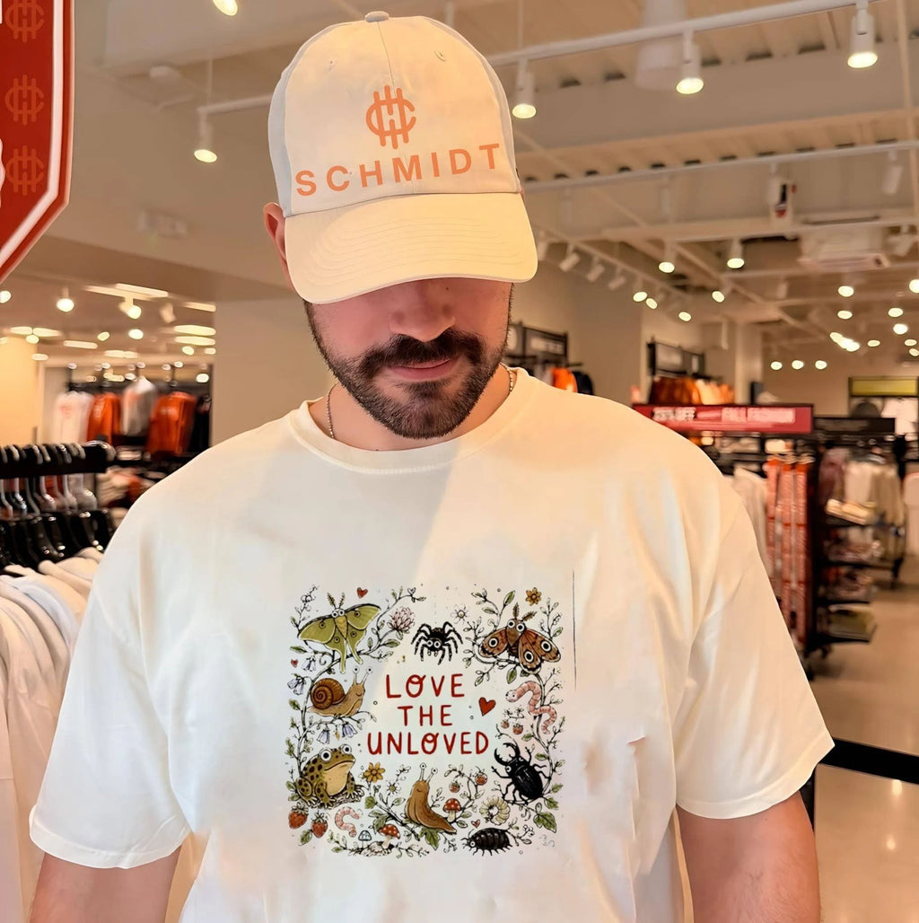 Love the Unloved Nature moth frog snail shirt