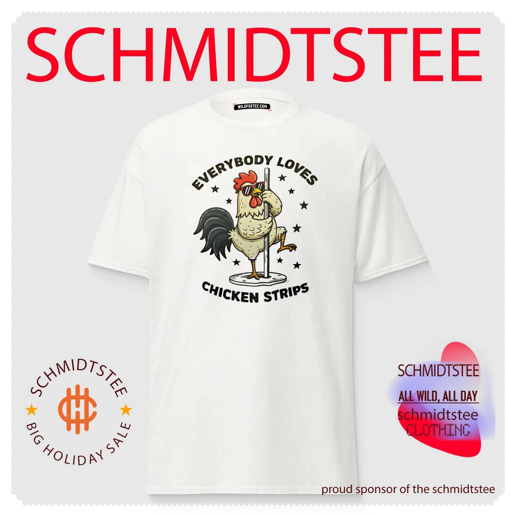 Everybody Loves Chicken Strips pole dancer shirt