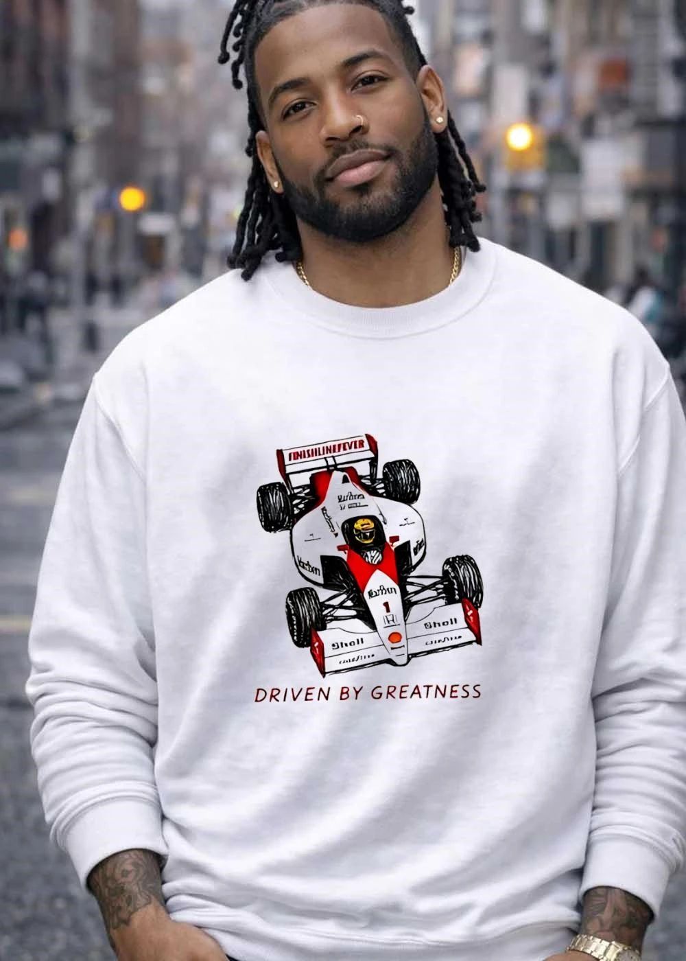 Driven by Greatness Formula 1 Racing Finishlinefever McLaren T-Shirt