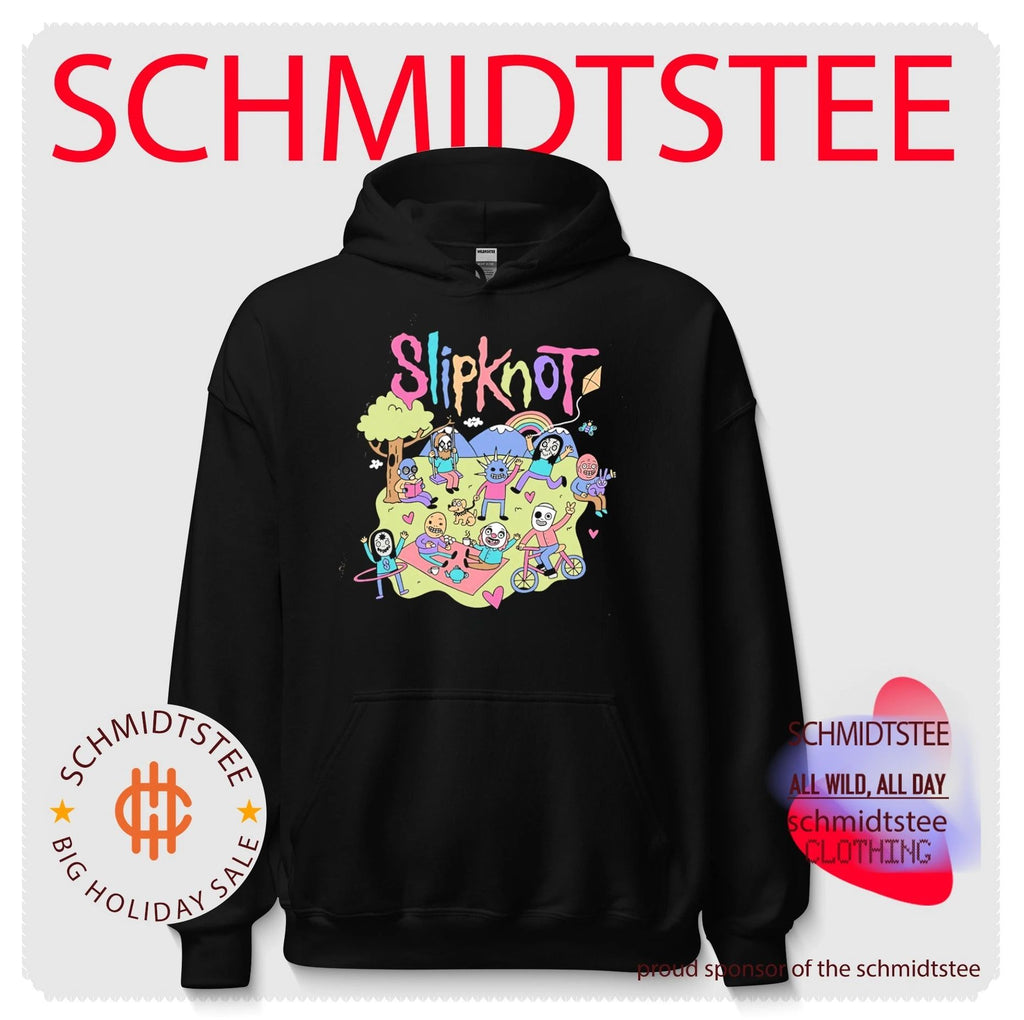 Slipknot cartoon characters shirt