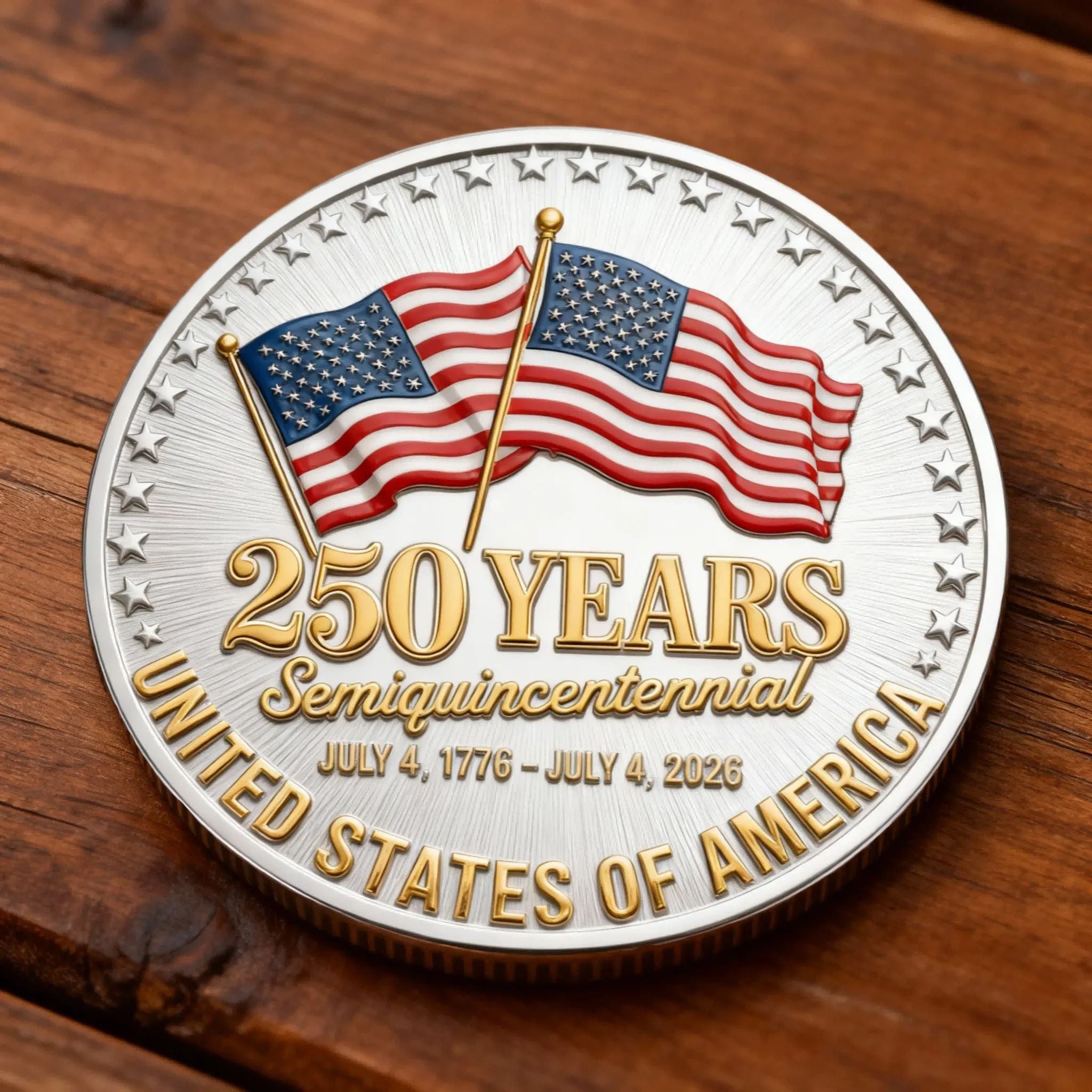United States of America 250th Anniversary 1776-2026 Commemorative Coin
