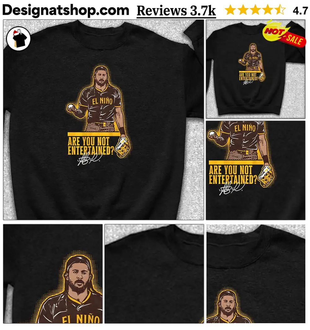 Fernando Tatis Jr Are You Not Entertained San Diego Padres shirt