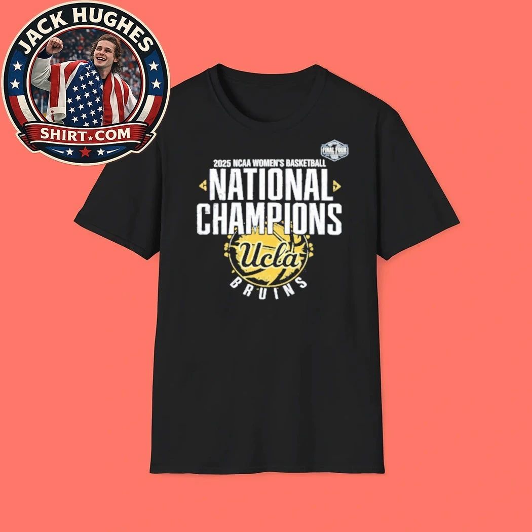 Original 2026 NCAA Women’s Basketball National Champions UCLA Bruins Logo Graphic T-Shirt