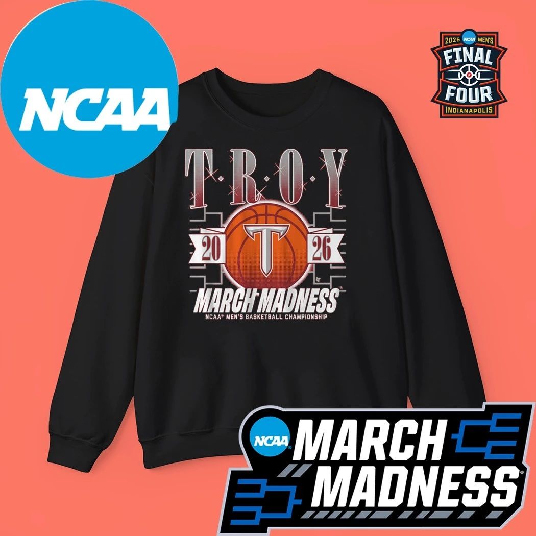 Troy Trojans MBB 2026 NCAA Women’s Basketball Championship March Madness Logo Shirt