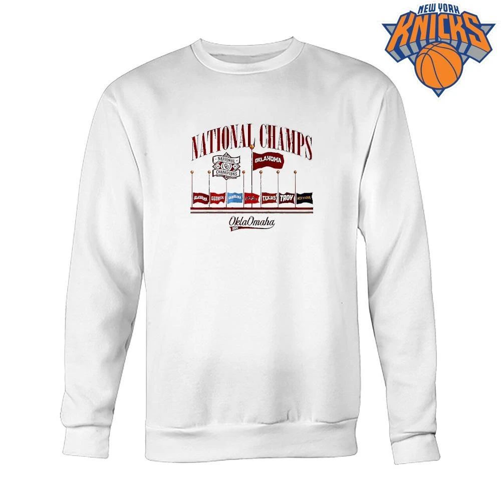 Oklahoma Sooners NCAA Baseball National Champs OklaOmaha 2026 Alabama Georgia flags shirt