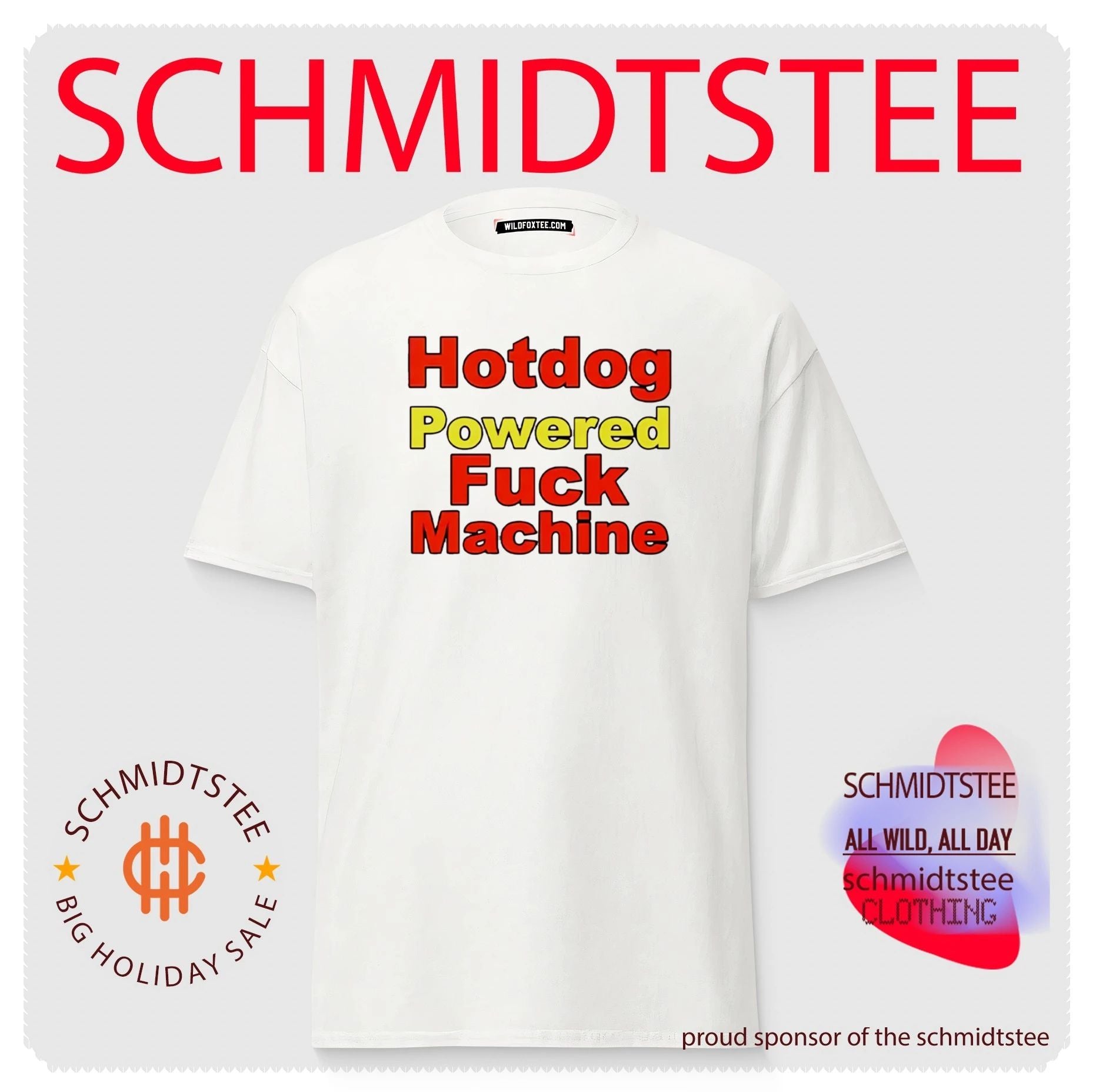 Hotdog Powered Fuck Machine shirt