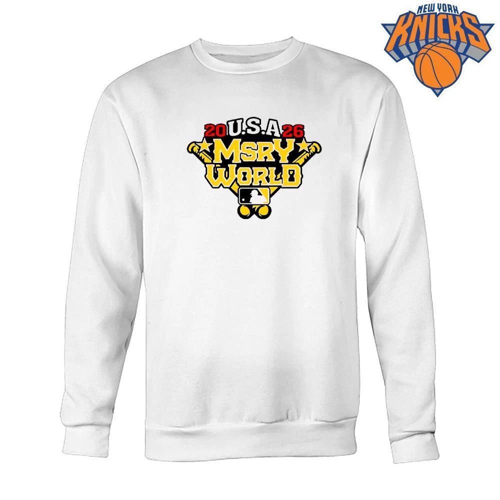 USA 2026 MSRY World Baseball Championship Parody Streetwear Shirt