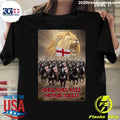 England Will Never Yield Three Lions Patriotic Shirt