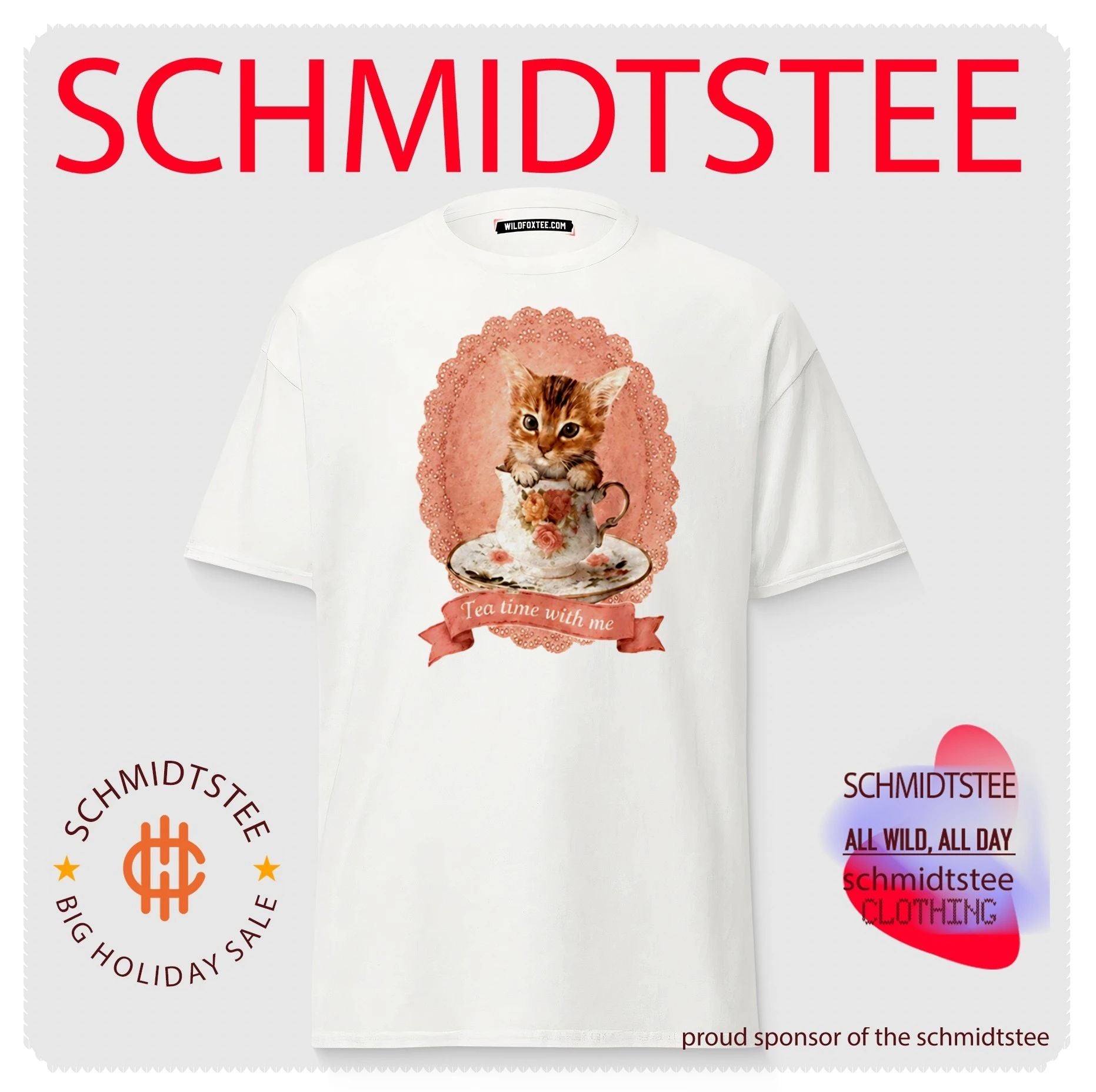 Nicholas Galitzine Adam Coquette Teacup Kitten Cat shirt