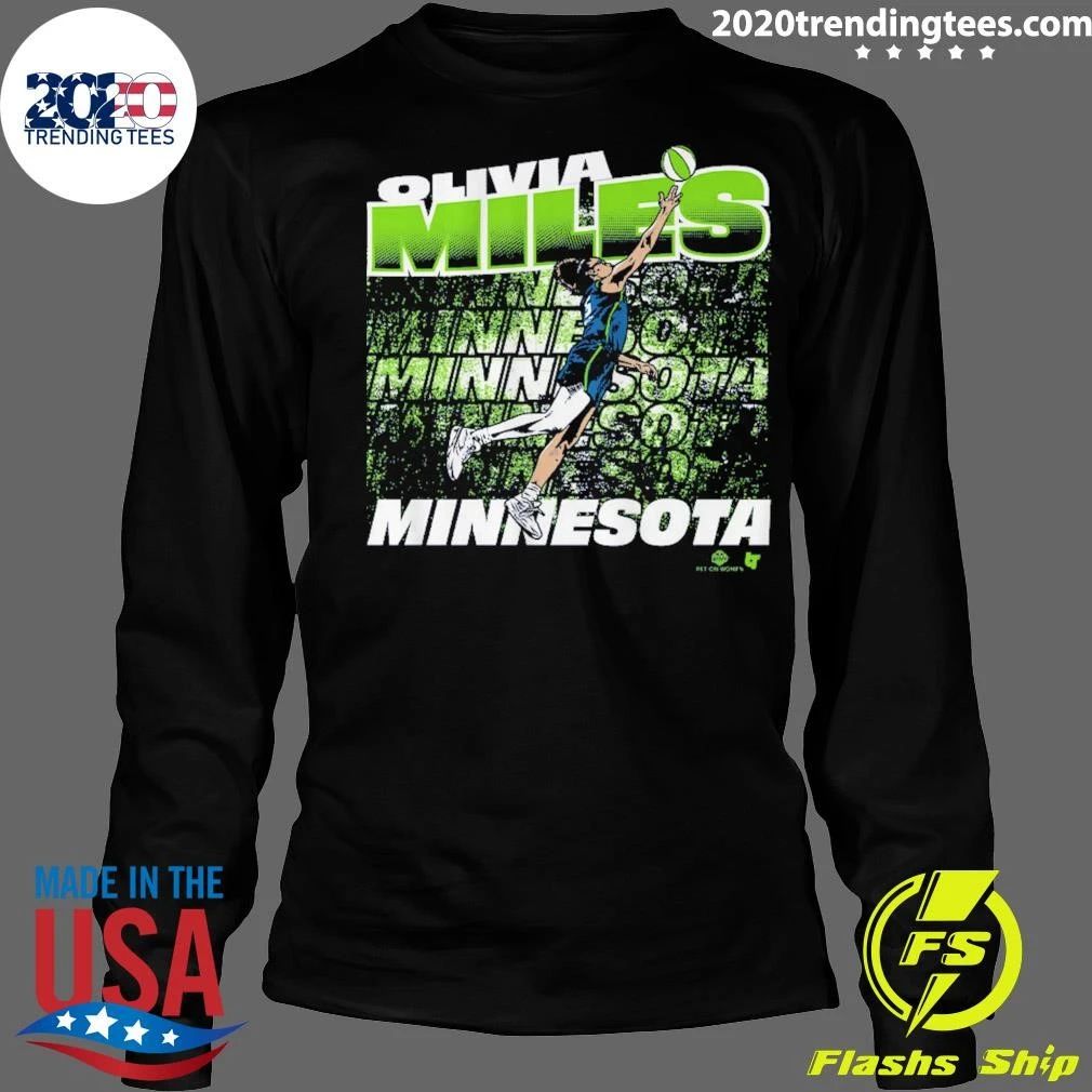 Olivia Miles Minnesota Street Ball Shirt