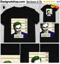 Dr Sheldon Cooper Joker Mugshot Shirt