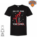Do It For The Lore Grim Reaper Red Knight Sword Starry Night Fantasy Goth Shirt