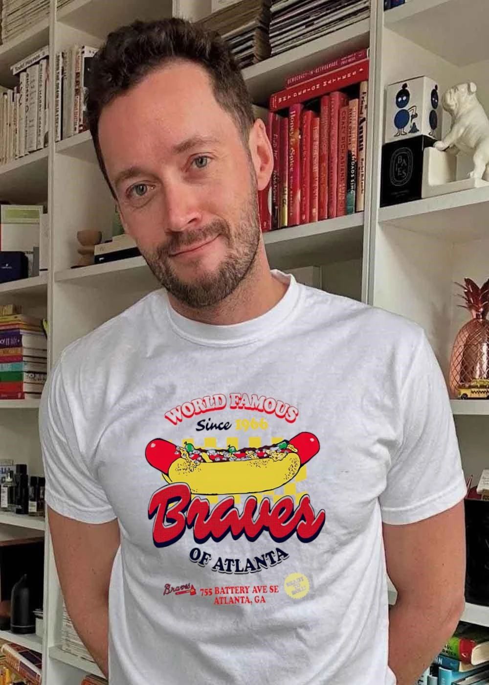 Braves Ready to Roll World Famous Since 1966 755 Battery Ave Atlanta GA T-Shirt