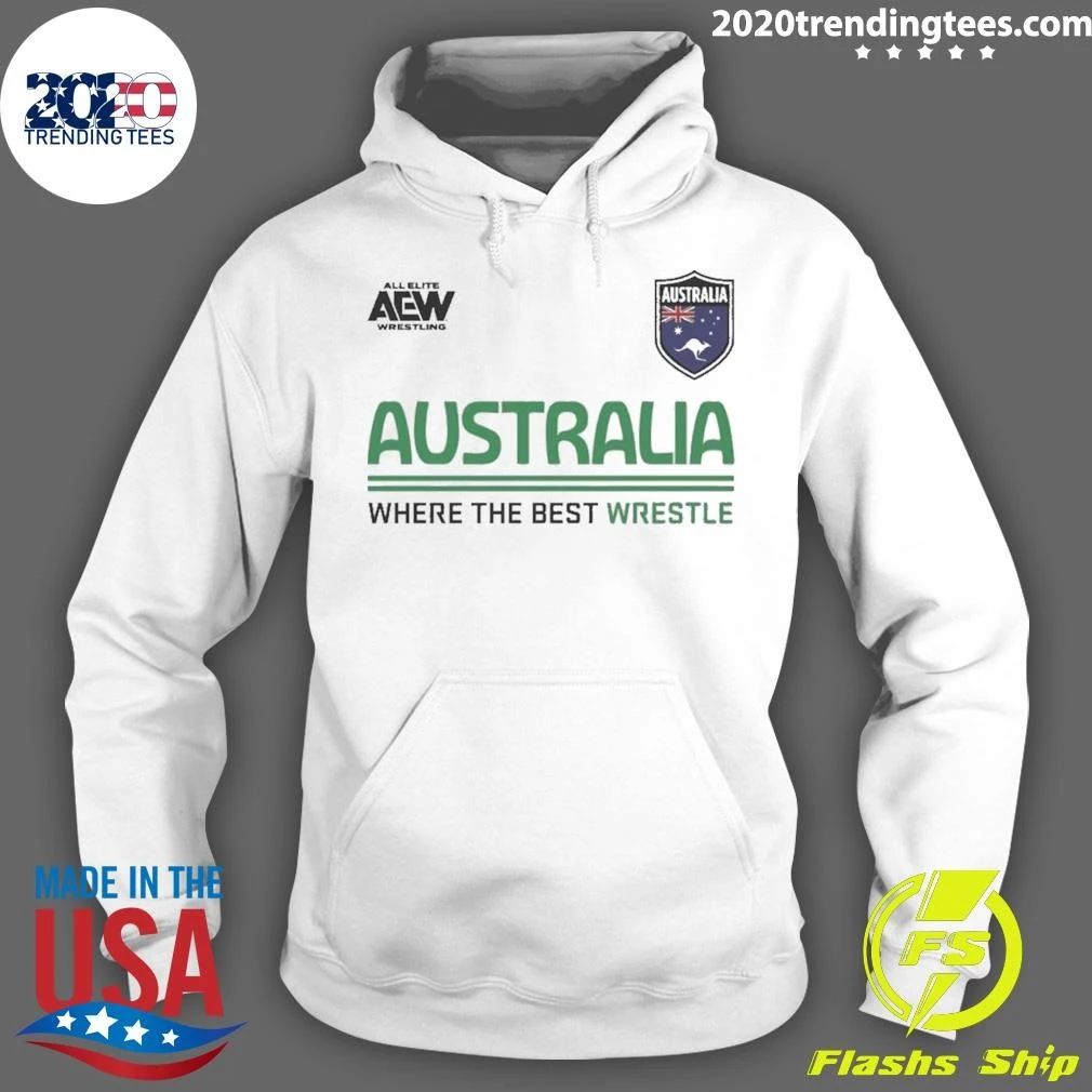 Australia Where The Best Wrestle Shirt