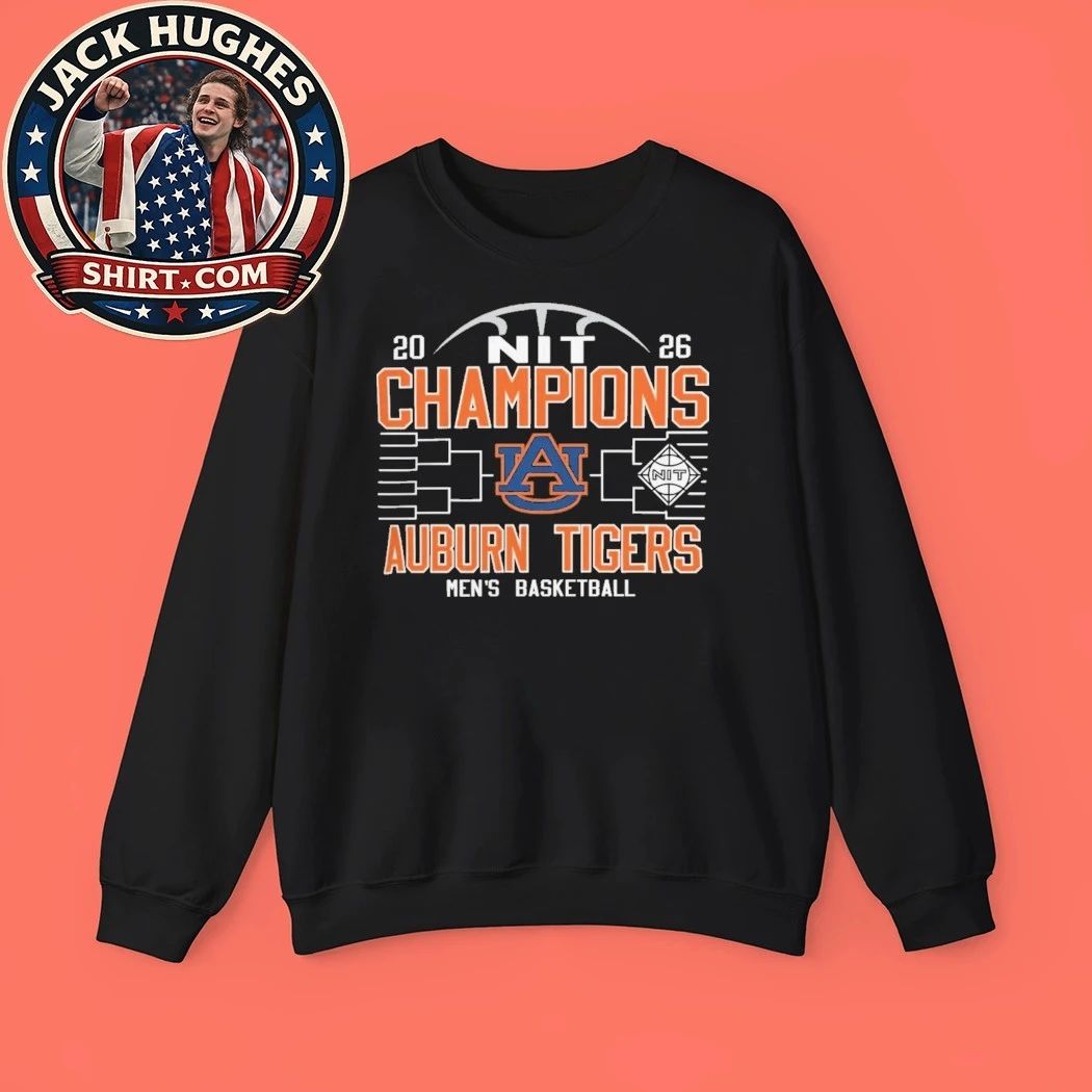 Auburn Tigers NIT 2026 Champions Men’s Basketball Logo Shirt