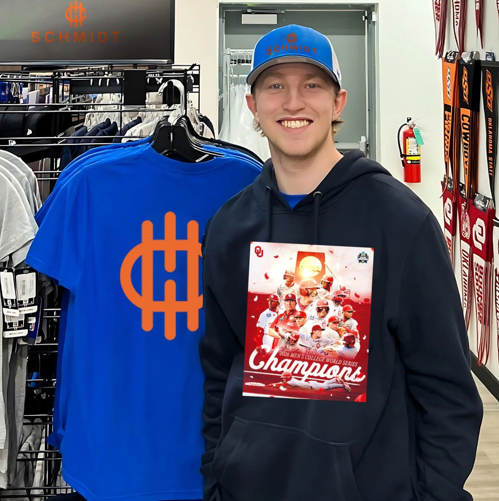 Oklahoma Sooners 2026 Men’s College World Series Champions poster shirt