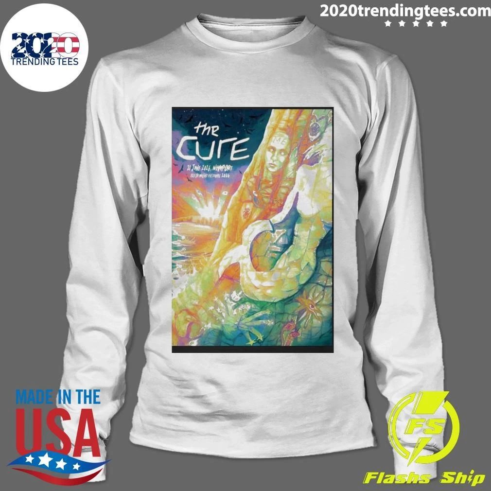 The Cure June 21 2026 Newport Isle Of Wight Festival 2026 Poster T-Shirt
