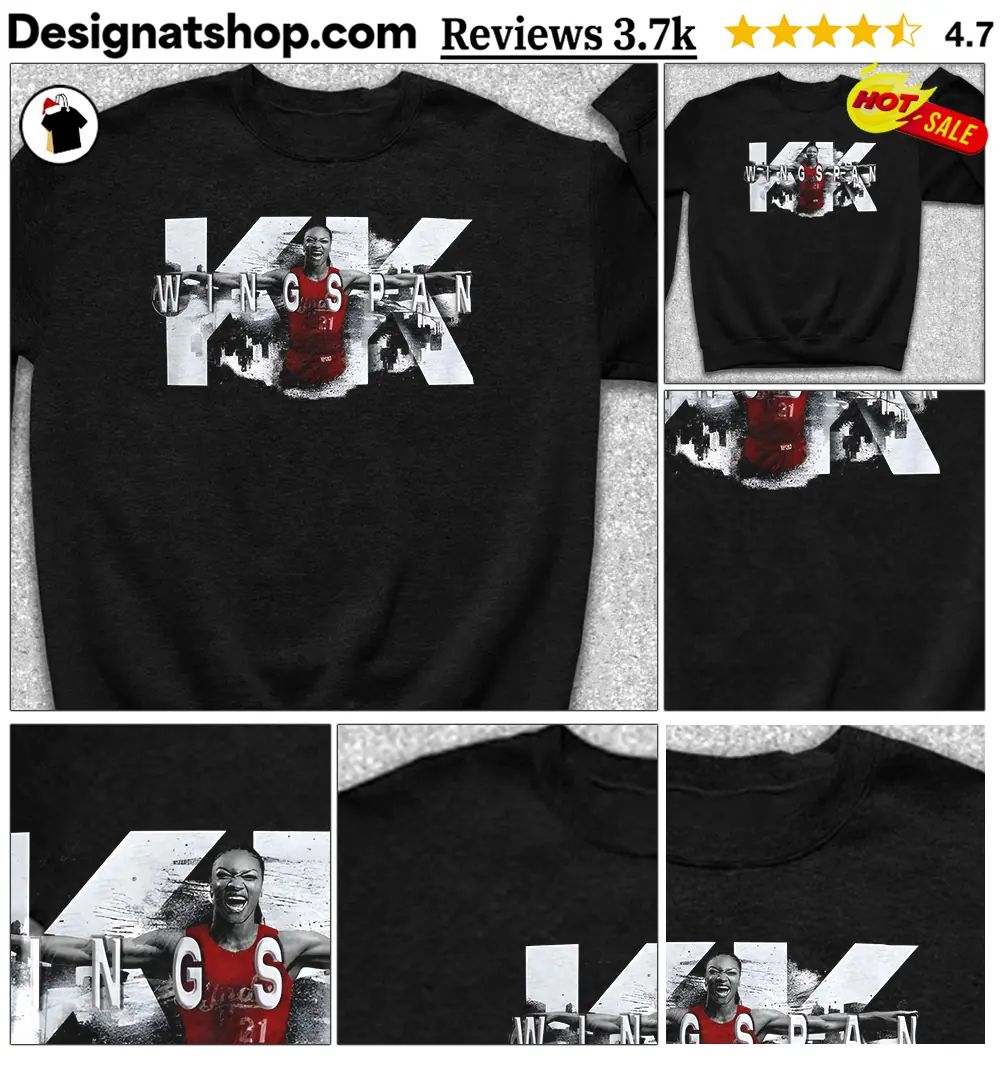 Makayla Timpson KK Wingspan Basketball Player Graphic WNBA shirt