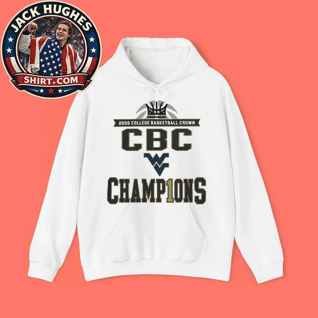 WVU Mountaineers 2026 College Basketball Crown Champions Shirt