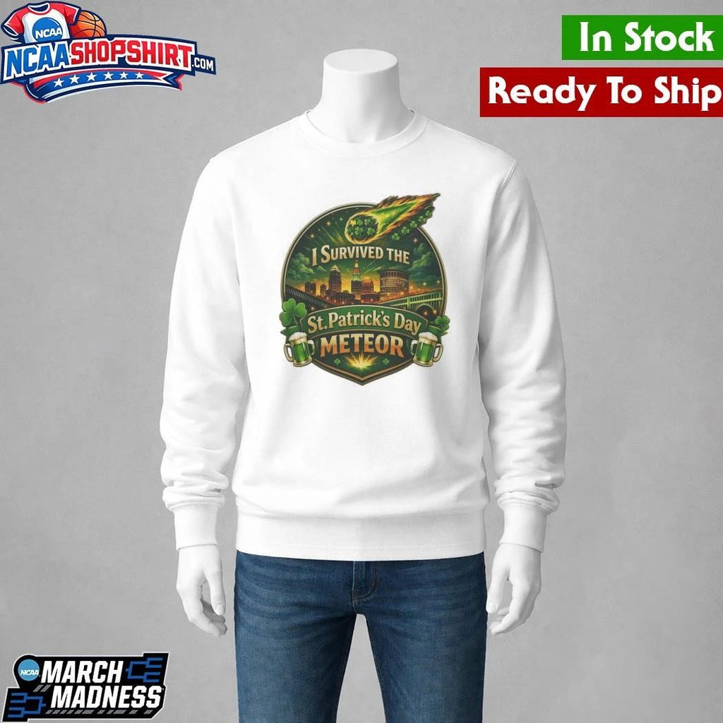 I Survived the St. Patrick’s Day Meteor Shirt – Ohio 2026