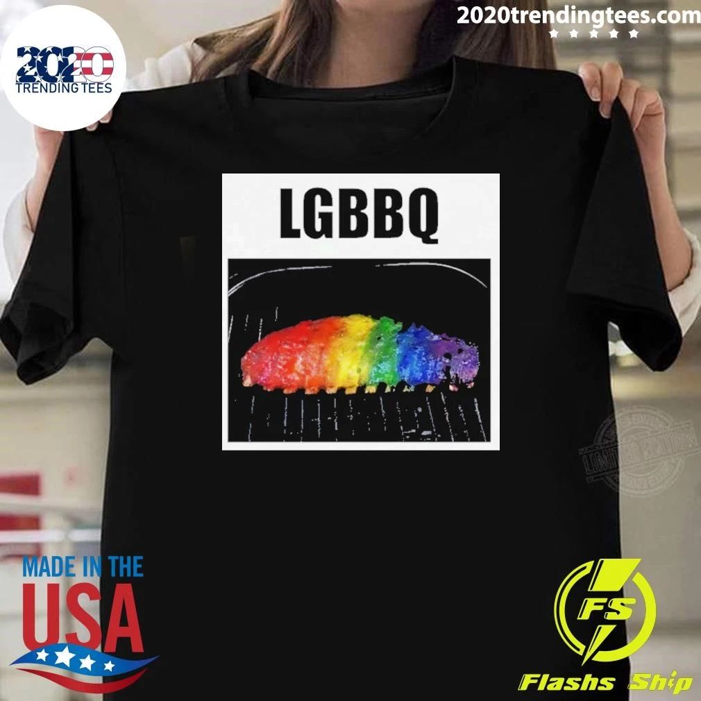 Lgbbq Steak Pride Color Shirt