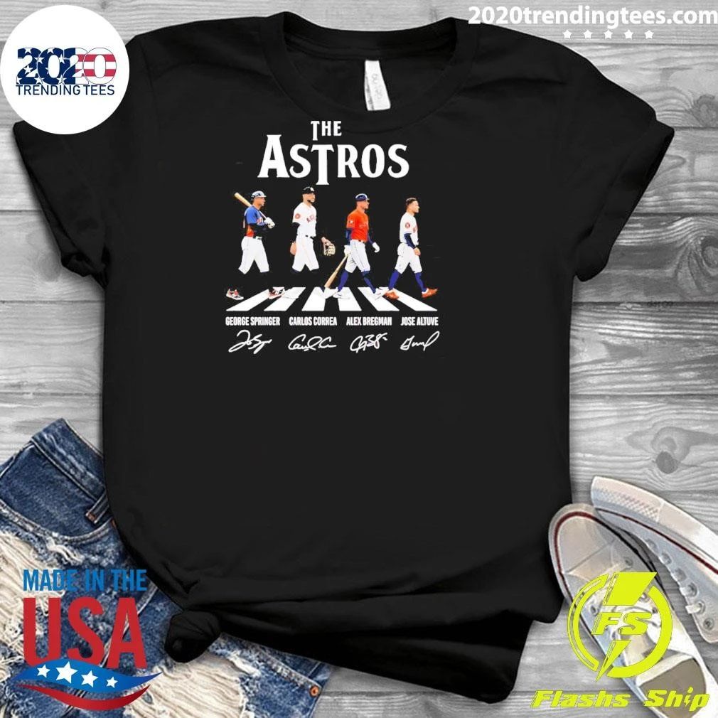 The Houston Astros Abbey Road Signature Shirt