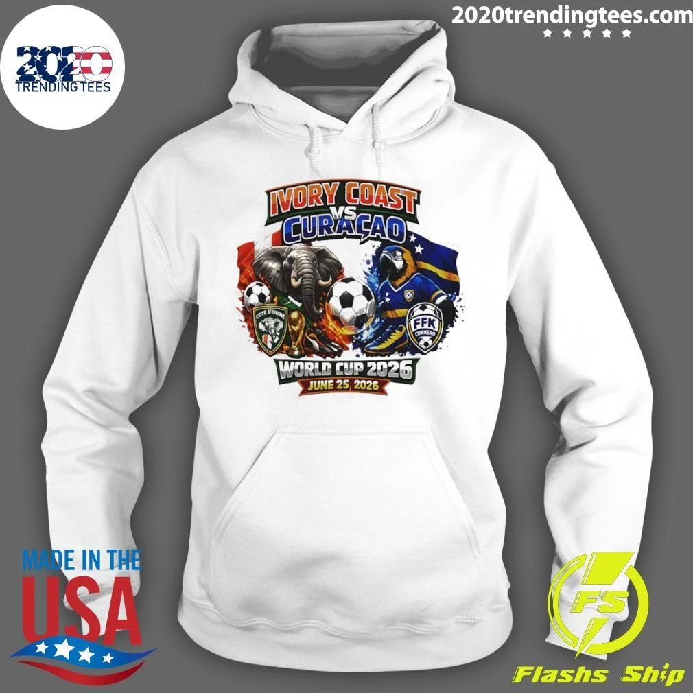 Ivory Coast Vs Curacao Soccer World Cup June 25 2026 Shirt