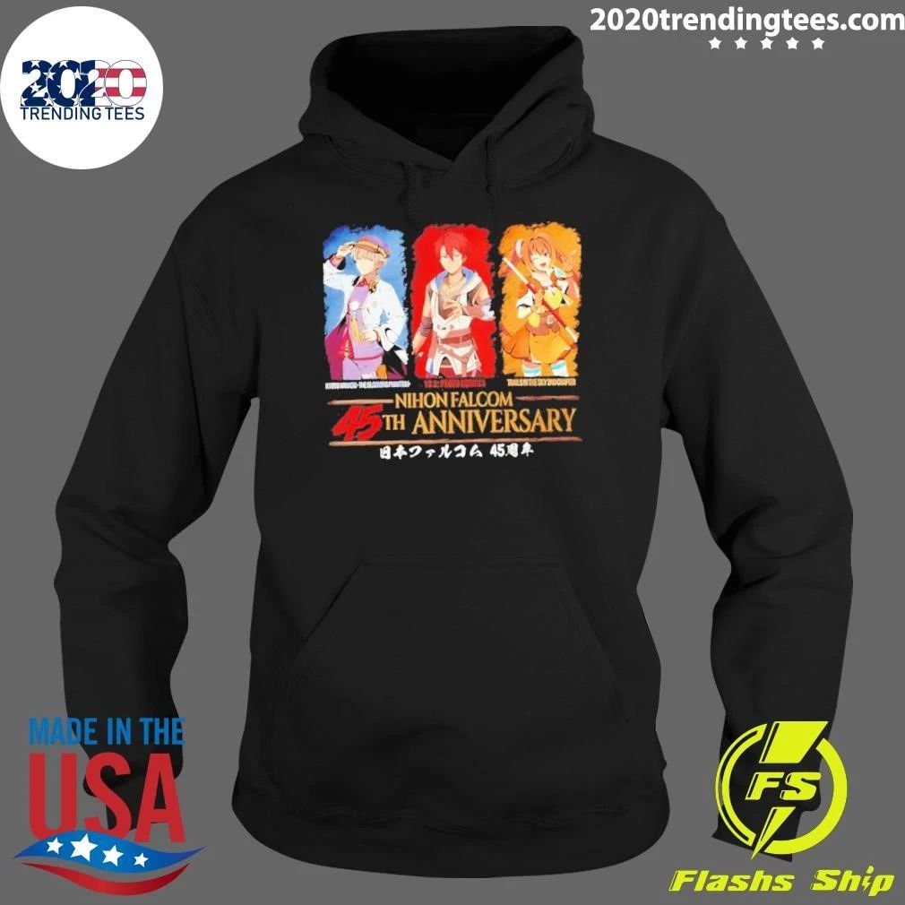 Nihon Falcom 45th Anniversary Key Art Variant Shirt