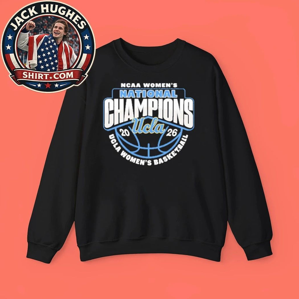 Original 2026 NCAA Women’s National Champions UCLA Bruins Women’s Basketball Logo Graphic T-Shirt