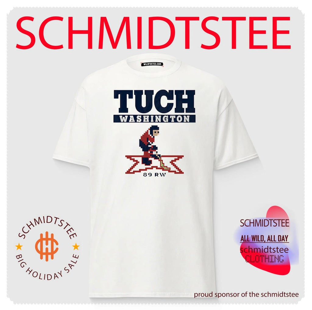 Alex Tuch Washington Retro Hockey NHL 8-bit shirt