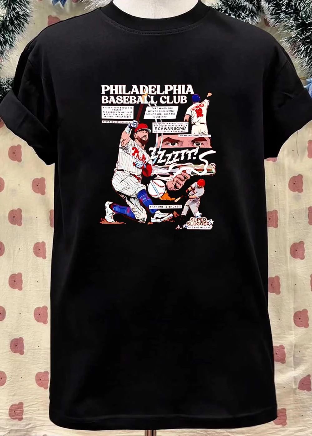 Kyle Schwarber Philadelphia Baseball Club Super Slugger T-Shirt